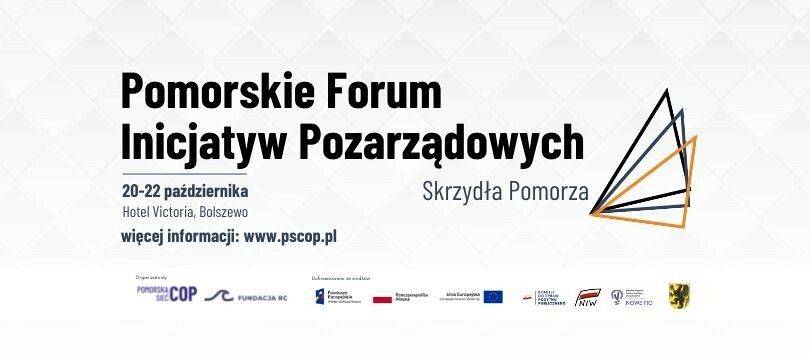 Pomorskie Forum Inicjatyw Pozarządowych. Skrzydła Pomorza.