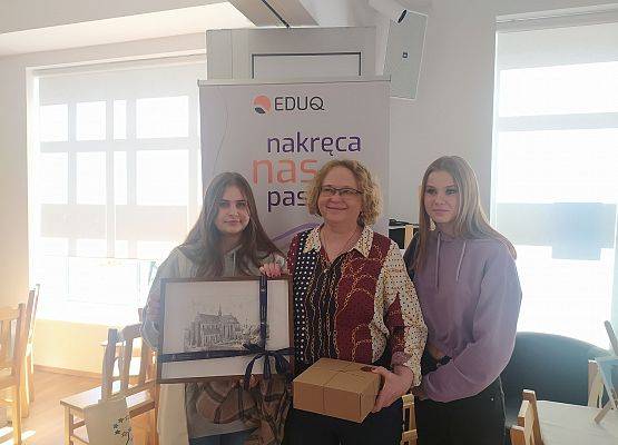 Odwiedzili nas  Klub Młodzieżowy w Pelplinie    w ramach projektu Erasmus+ grafika