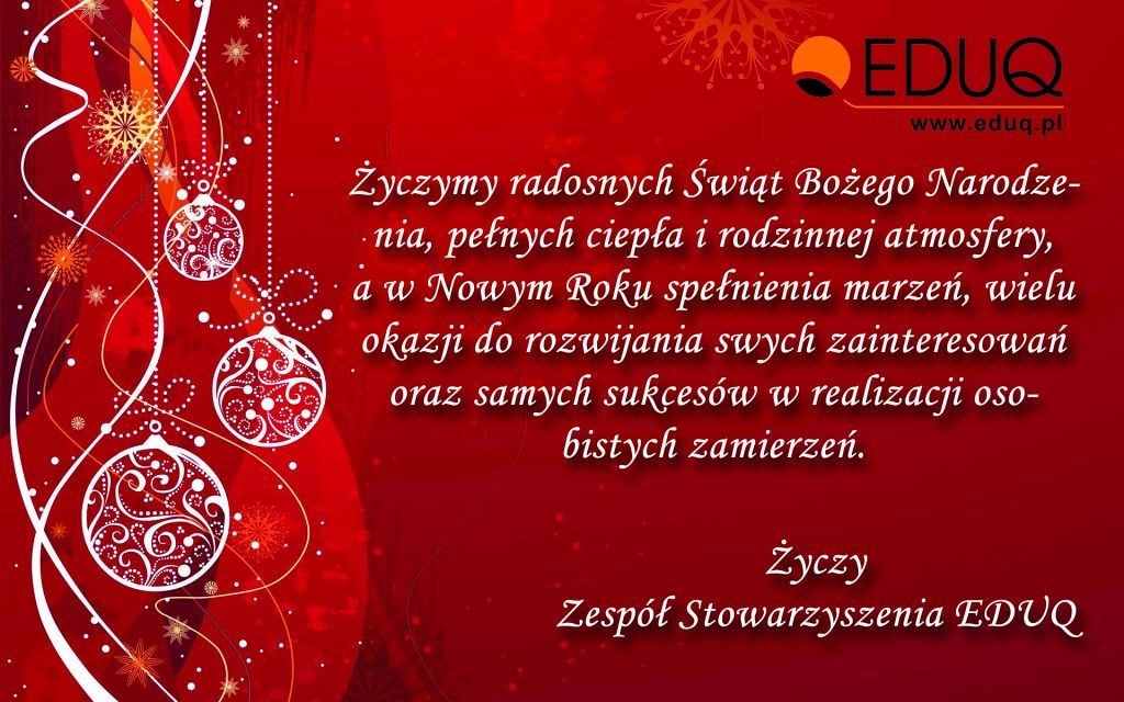 Życzenia Bożonoarodzeniowe