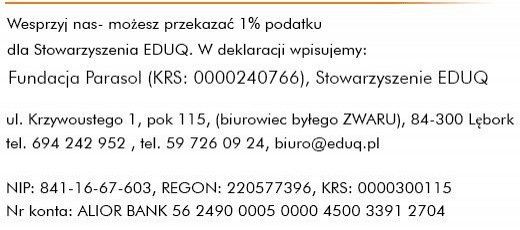Przekaż nam 1% popdatku