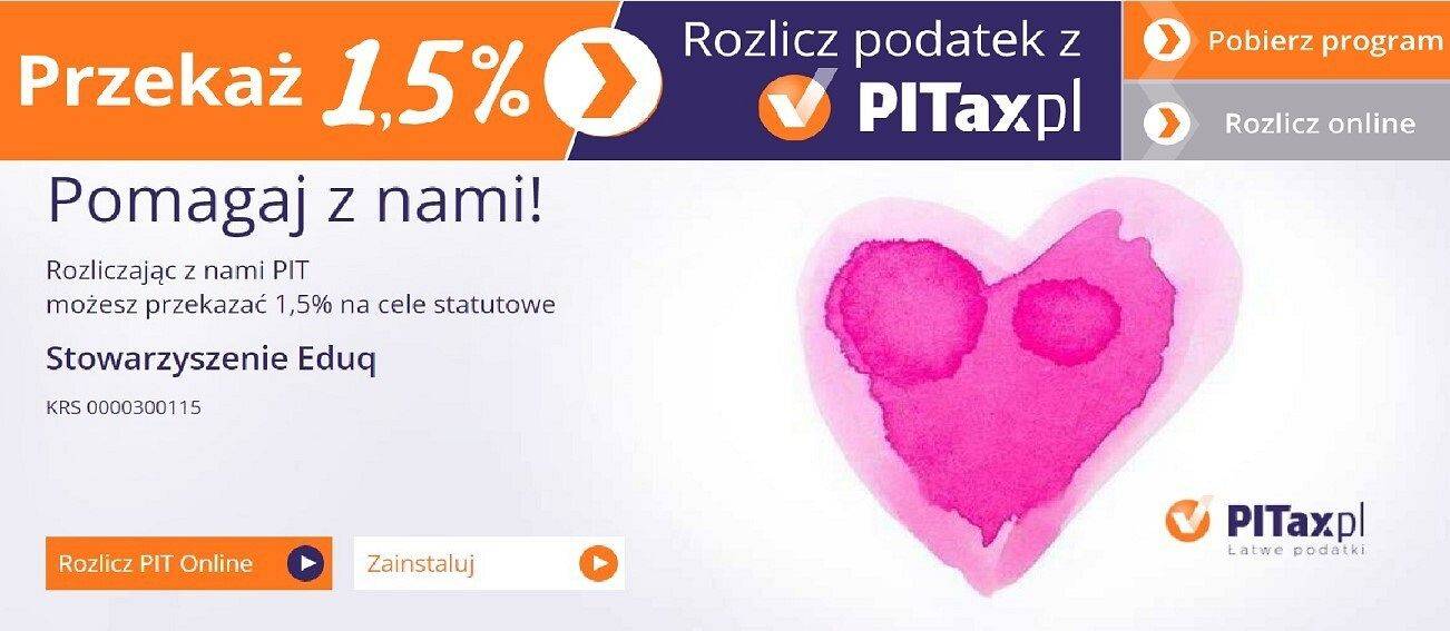 Pomagaj z nami! i  Przekaż swój 1,5 %