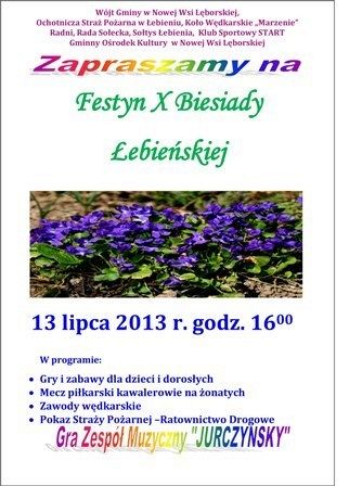Festyn X Biesiady Łebieńskiej