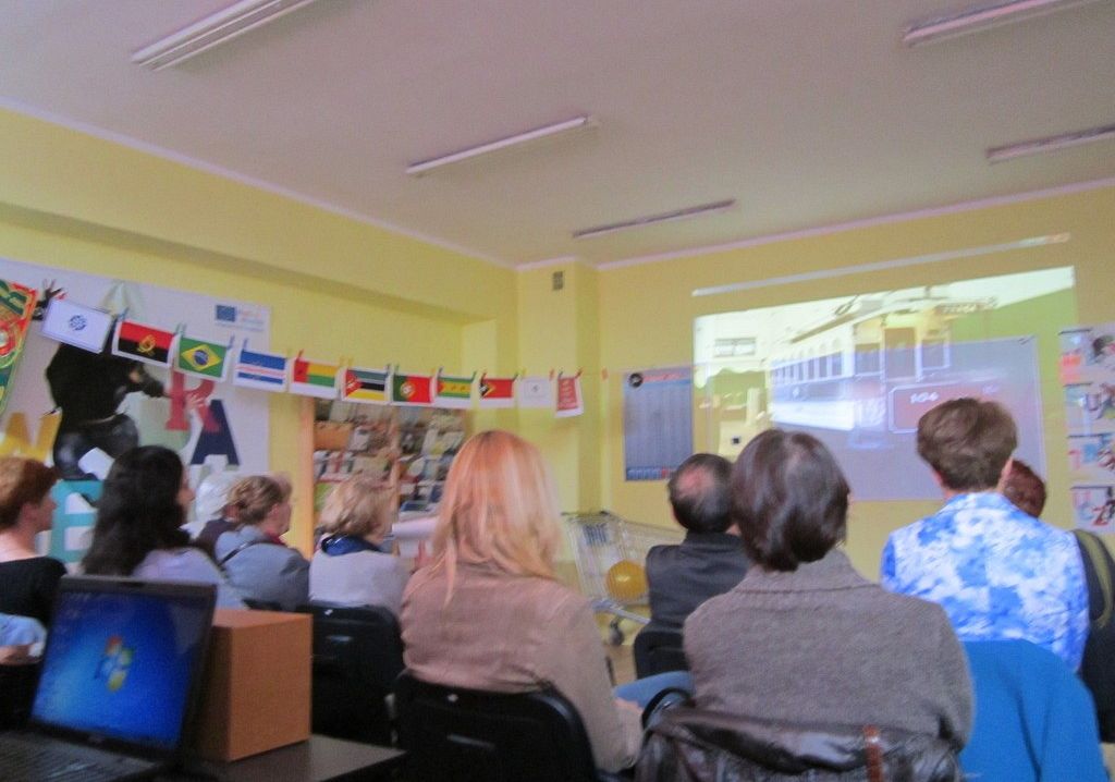 Działania wolontariuszy zagranicznych grafika