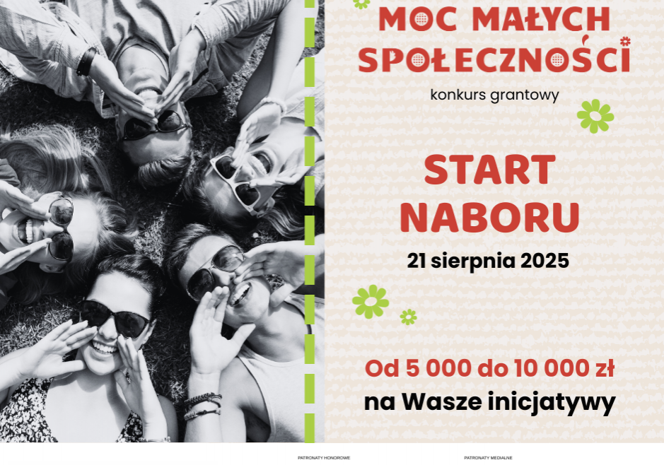 Rusza nabór do konkursu „Akumulator Społeczny – Moc Małych Społeczności” w powiecie lęborskim grafika