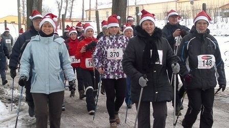 III Mikołajowy Nordic Walking Nowa Wieś Lęborska w Obliwicach