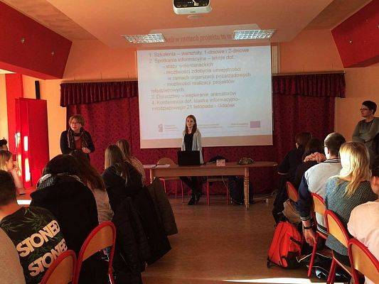 Spotkania informacyjne w szkołach