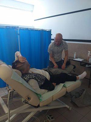 Zajęcia z fizjoterapii i masażu