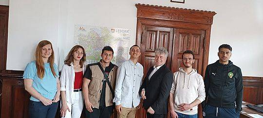 Wizyta Wolontariuszy w Urzędzie Miasta