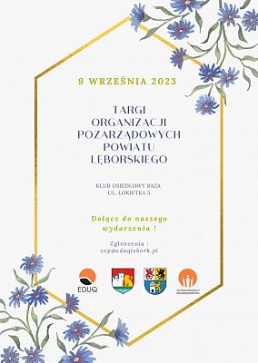Targi organizacji pozarządowych powiatu lęborskiego