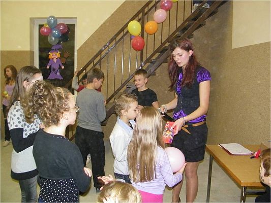 Zabawa Andrzejkowa dla dzieci z Wrześcia