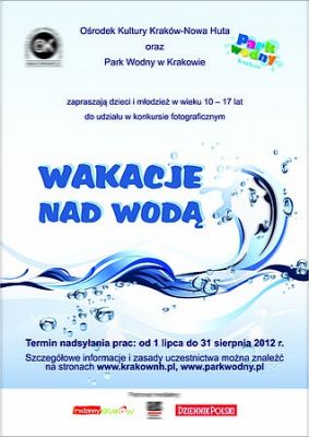 Wakacje nad wodą – konkurs fotograficzny dla dzieci i młodzieży