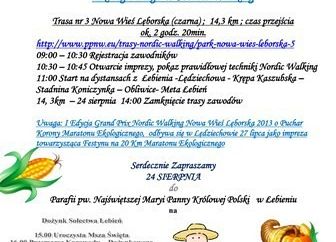 II edycja Nordic Walking grafika