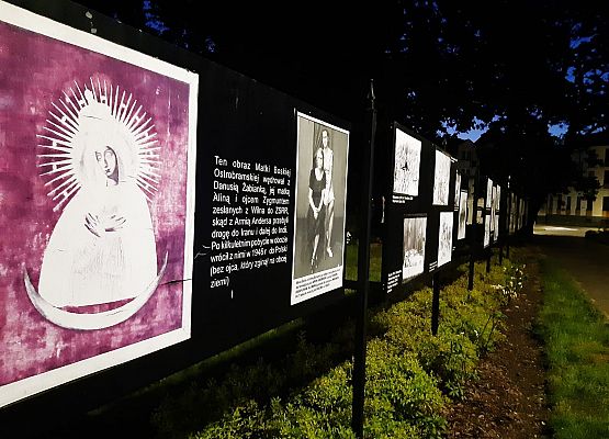 Spacer Aleją Syberiaków grafika