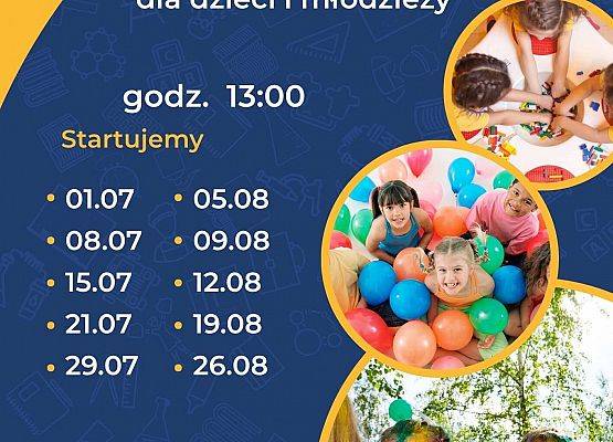 Akcja Animacja – wakacje ze Stowarzyszeniem EDUQ grafika