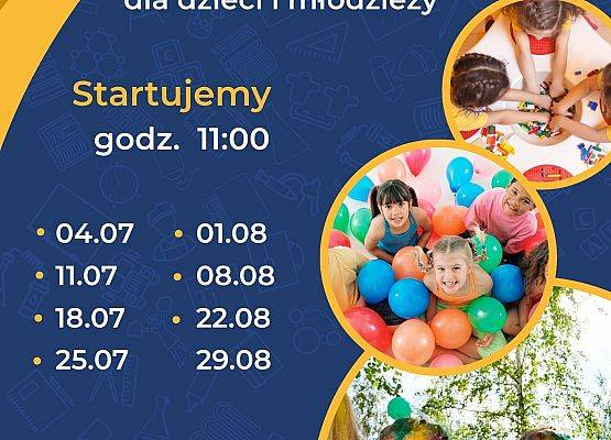 Akcja Animacja – wakacje ze Stowarzyszeniem EDUQ grafika