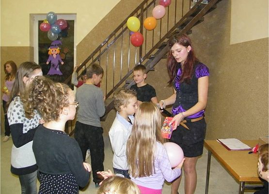 Zabawa Andrzejkowa dla dzieci z Wrześcia grafika